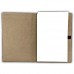 Capa dura kraft com porta caneta B1210